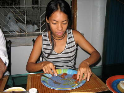 Michelle at Alan's