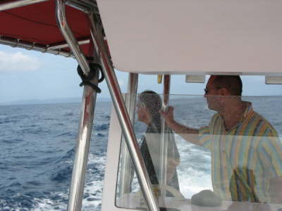 Sneaking around yachts