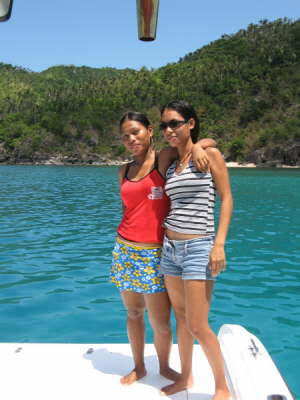Boat babes!